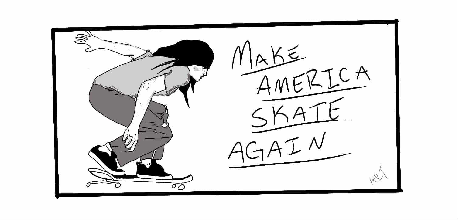 Make America Skate Again PRINT